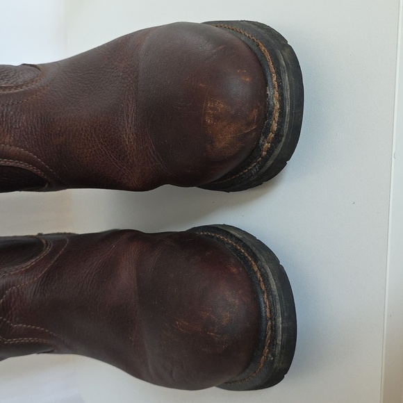 Ariat Mens Brown Waterproof Work Boots.  Size 12EE - Picture 6 of 13
